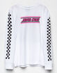 SANTA CRUZ Check Stripe Hue Girls Tee image number 5