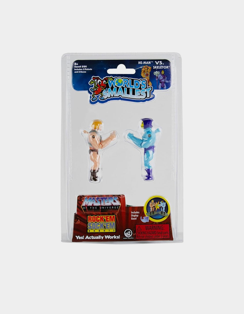 World's Smallest Rock 'Em Sock 'Em Robots - He-Man vs. Skeletor Toys image number 0