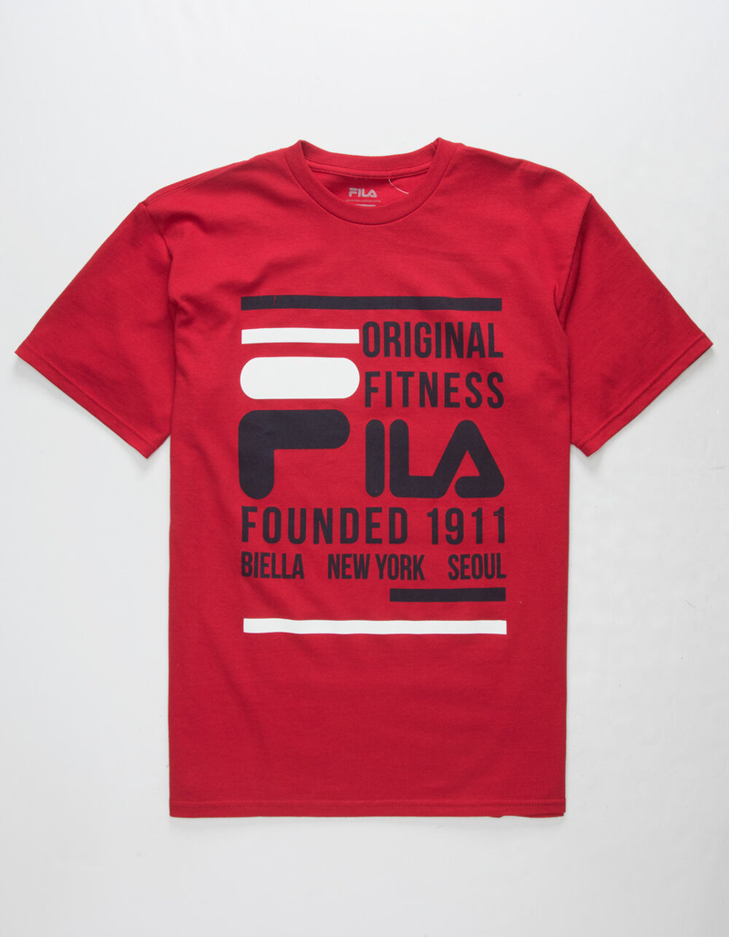 FILA Original Fitness Mens T-Shirt image number 0