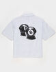 RSQ Mens Graphic Crop Button Up Shirt image number 2