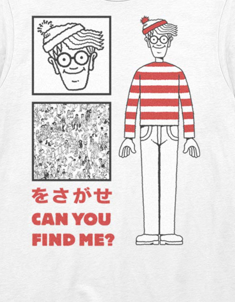 WHERES WALDO Kanji Waldo Unisex Tee image number 1