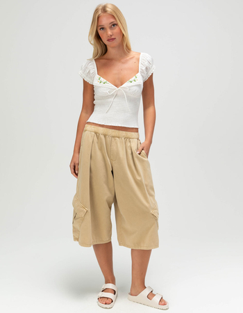 BDG Urban Outfitters Cameron Womens Embroidered Blouse Alternative Image