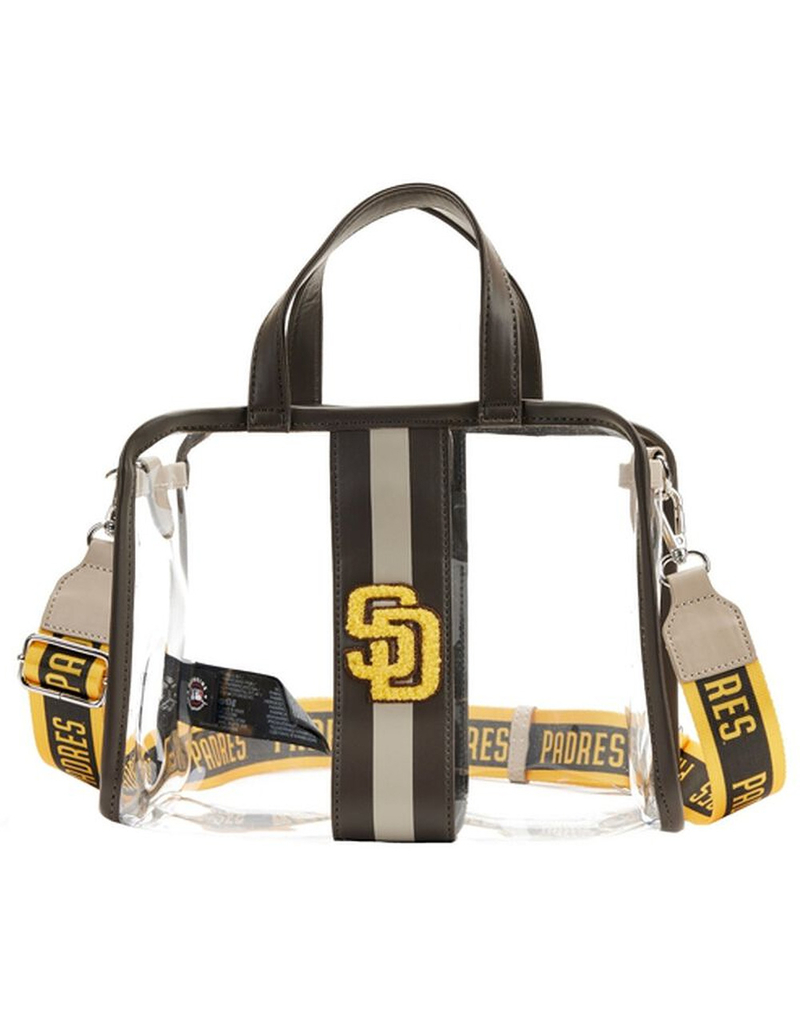 LOUNGEFLY x MLB SD Padres Stadium Crossbody Bag with Pouch image number 2