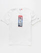 TOMMY JEANS Vertical Front Logo Mens T-Shirt image number 1