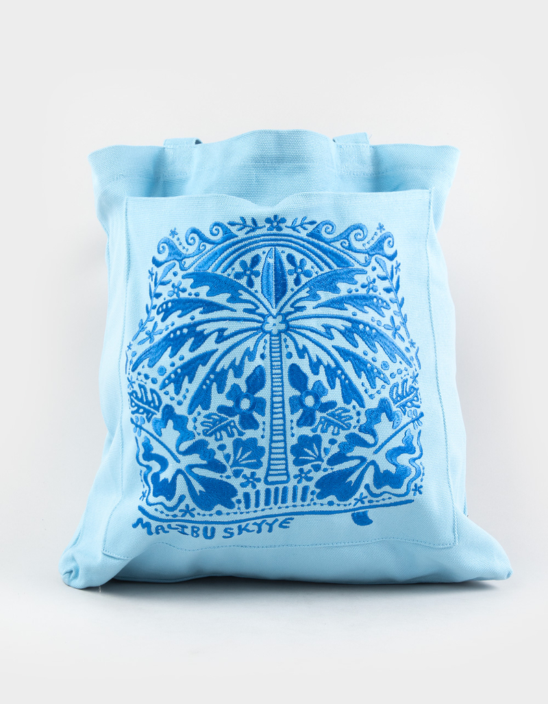 MALIBU SKYYE Coastal Palms Tote Bag image number 5