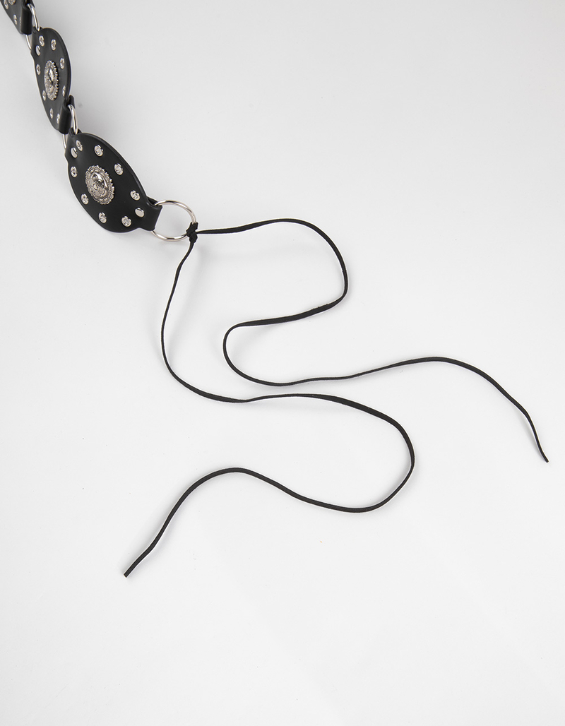 Flower Grommet Wrap Belt image number 4