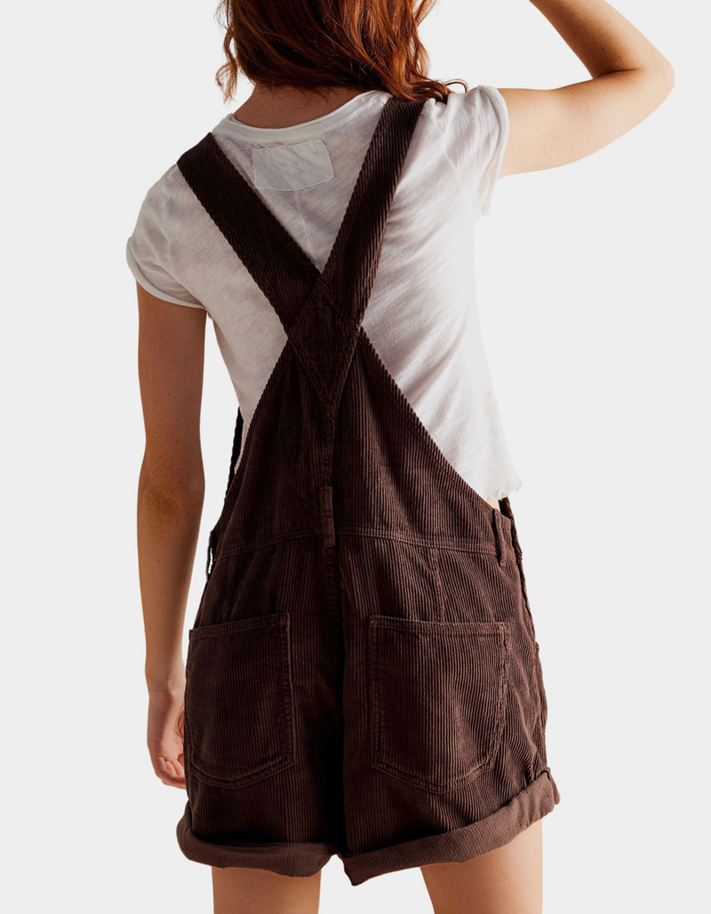 FREE PEOPLE Ziggy Cord Womens Shortalls image number 3