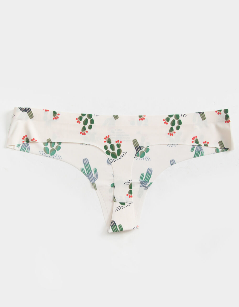 FULL TILT Lasercut Cactus Thong image number 1