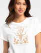 BILLABONG Go Your Own Way Womens Crop Tee image number 4