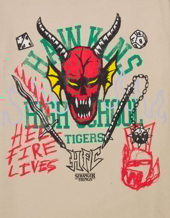 STRANGER THINGS Hellfire Mens Tee Alternative Image