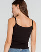 HEART & HIPS Womens Black Cami image number 3