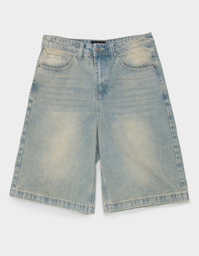 RSQ Mens Embroidered Jorts image number 3