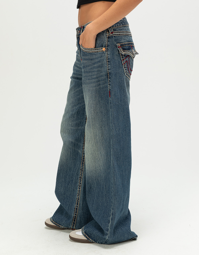 TRUE RELIGION Jessie Super T Womens Baggy Jeans image number 3