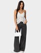 EDIKTED Orchid Sheer Lace Top image number 2