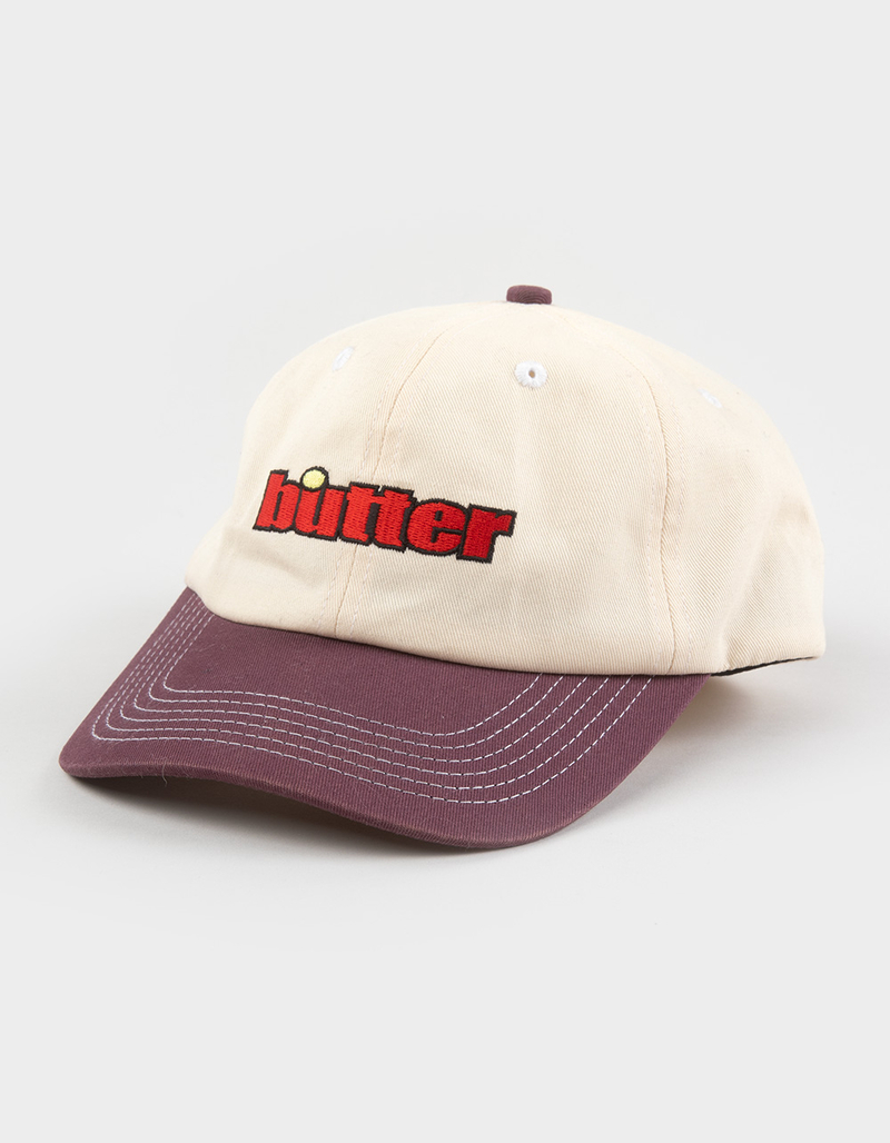 BUTTER GOODS Ace 6 Panel Strapback Hat image number 0