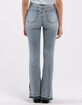 DAZE DENIM Go-Getter Womens High Rise Flare Jeans image number 4
