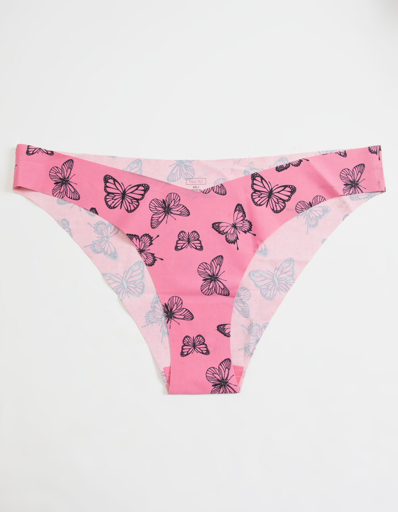 FULL TILT Butterfly Laser Cut V Bikini Panties image number 0