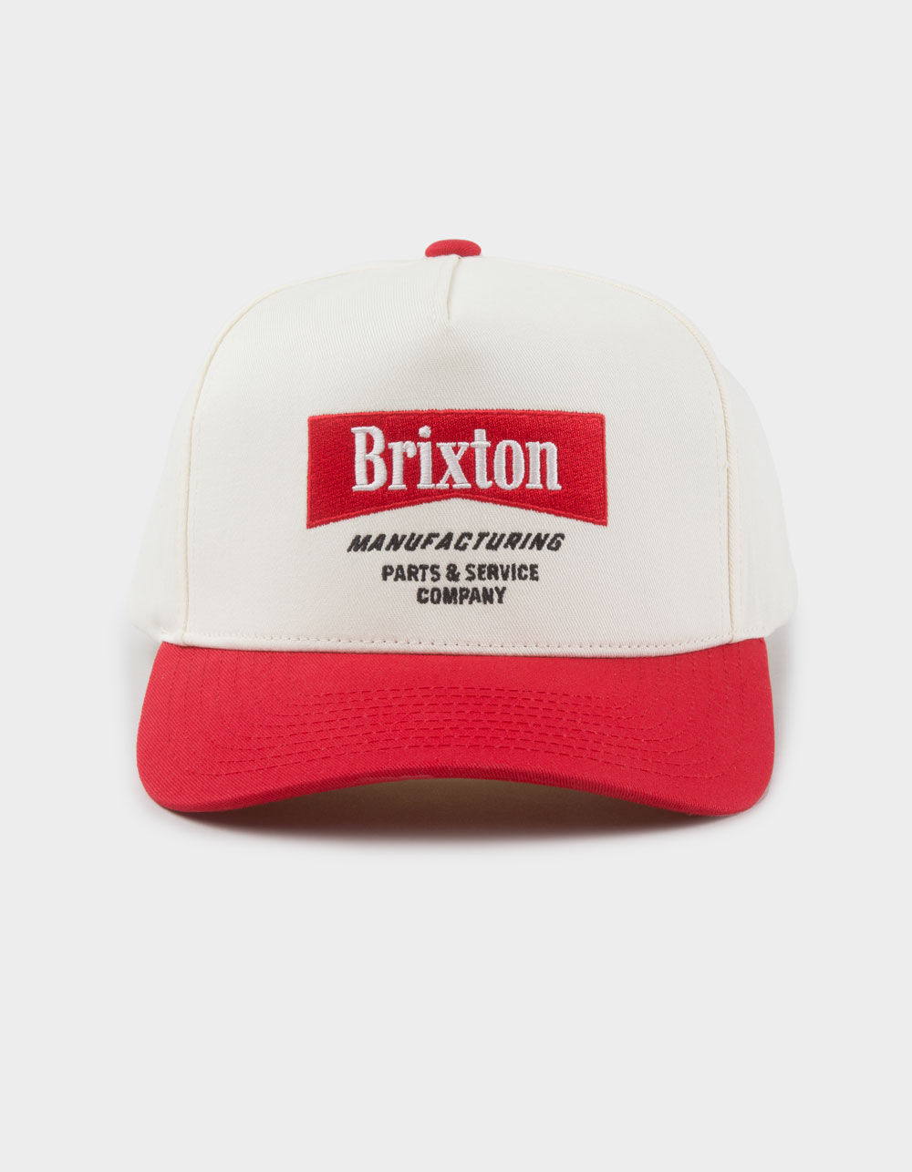 BRIXTON Daily Service NetPlus® Snapback Hat - RED COMBO - ONE SIZE