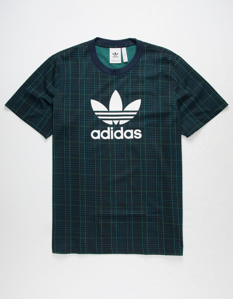 ADIDAS Tartan Allover Mens T-Shirt image number 1