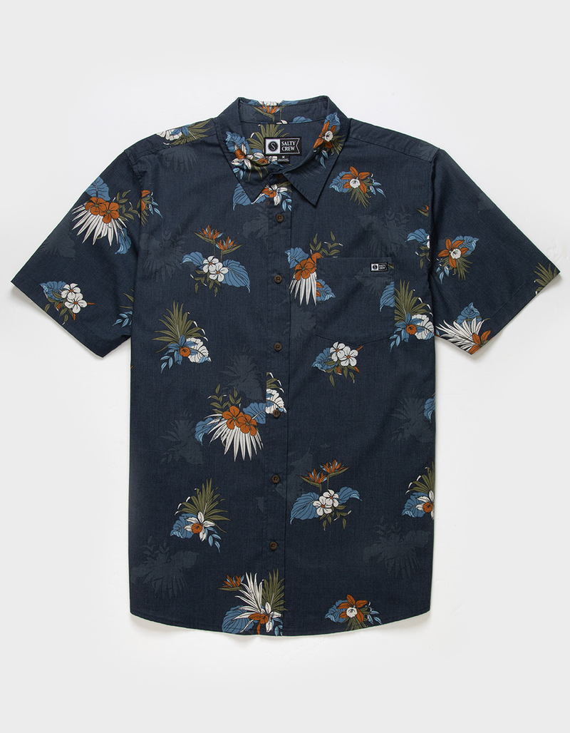 SALTY CREW Bluewater Mens Button Up Shirt image number 0