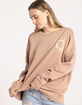 O'NEILL Choice Womens Oversized Crewneck Sweatshirt image number 4
