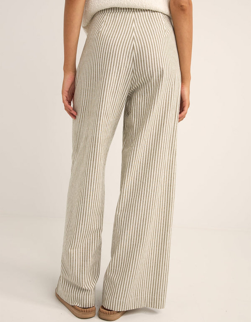 RHYTHM Valley Stripe Womens Wide Leg Pants image number 2