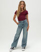 RSQ Girls High Rise Heart Carpenter Jeans image number 7