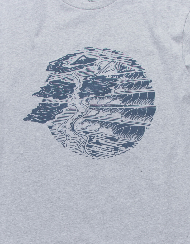 QUIKSILVER Sanriku Coast Mens T-Shirt image number 1