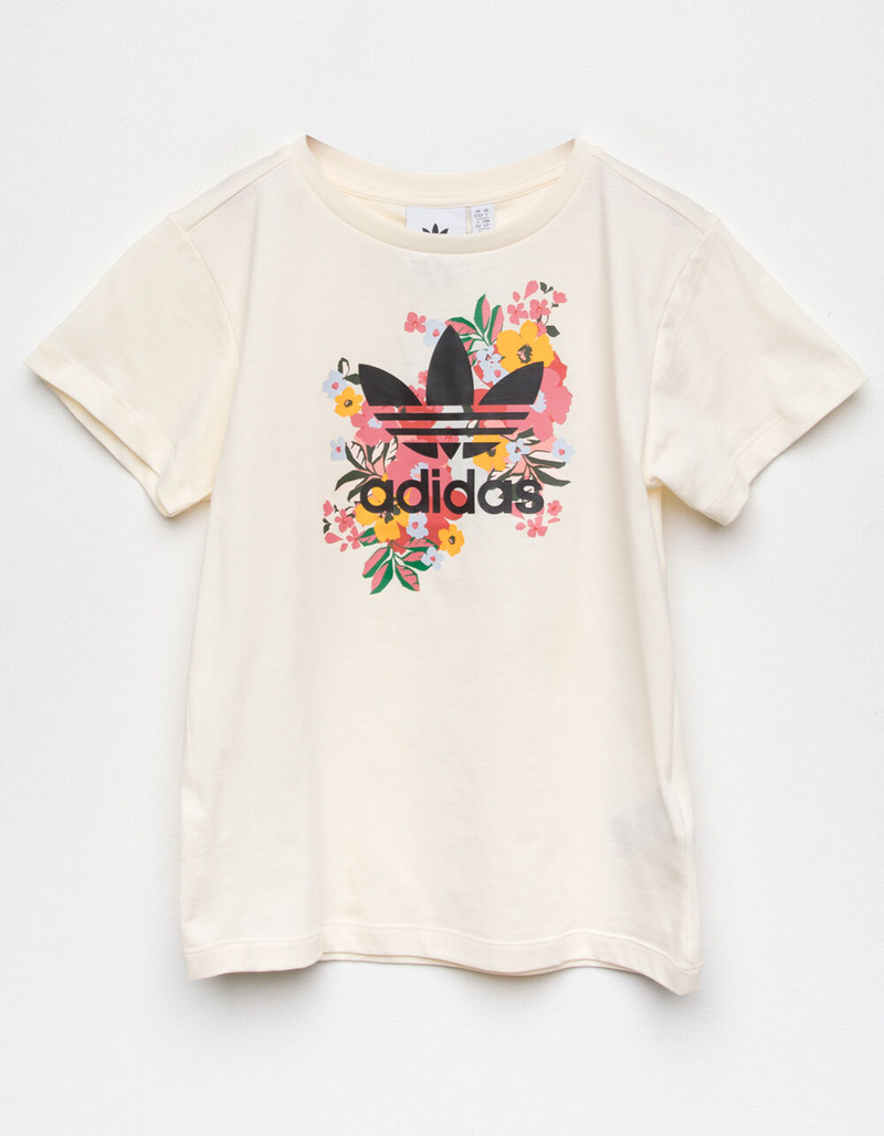 ADIDAS x Her Studio London Floral Girls Tee image number 1