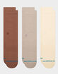 STANCE Icon 3 Pack Mens Crew Socks image number 1