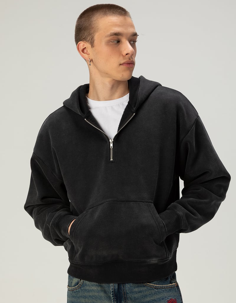 RSQ Mens Quarter Zip Hoodie image number 0