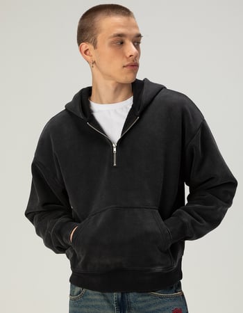 RSQ Mens Quarter Zip Hoodie Primary Image