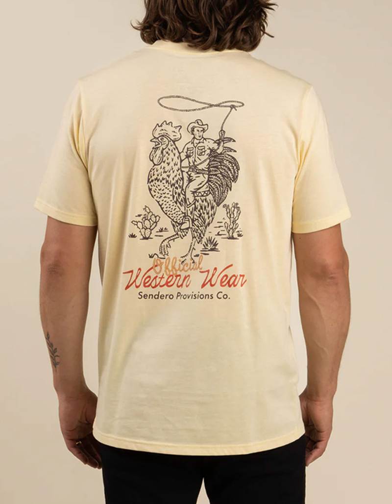 SENDERO PROVISIONS CO. Official Western Mens Tee image number 2