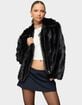 EDIKTED Tedi Faux Fur Jacket image number 1