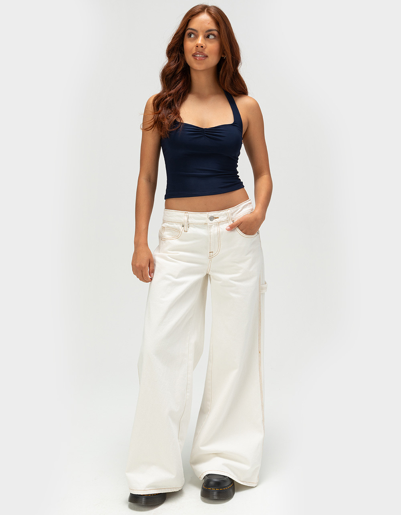 RSQ Womens Low Rise Extreme Baggy Carpenter Jeans image number 5