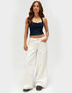 RSQ Womens Low Rise Extreme Baggy Carpenter Jeans image number 6