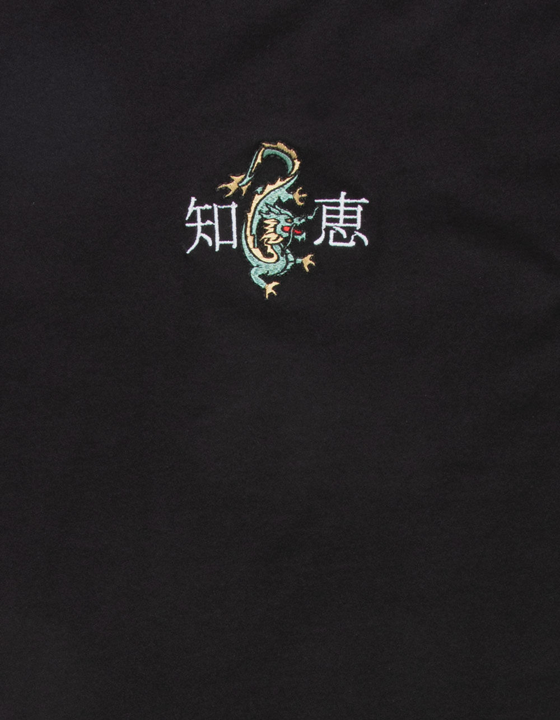 RIOT SOCIETY Dragon Mens Embroidered Tee image number 1