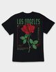 LOS ANGELES Rose Unisex Tee image number 1