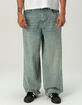 RSQ Mens Extra Baggy Embroidered Jeans image number 2