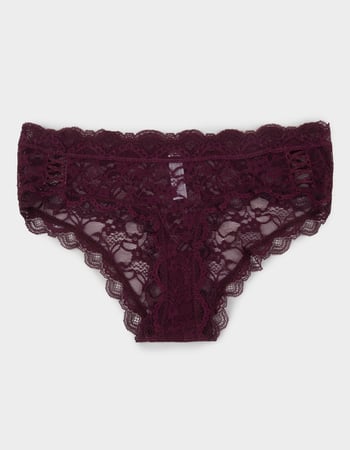 FULL TILT Allover Lace Up Hipster Panties Primary Image