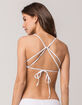 FULL TILT White Bralette Bikini Top image number 2