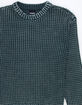 RSQ Mens Washed Waffle Sweater image number 3