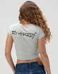 ED HARDY Twice Shy Womens Baby Tee image number 2
