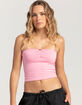 FULL TILT Womens Cinch Tube Top image number 1