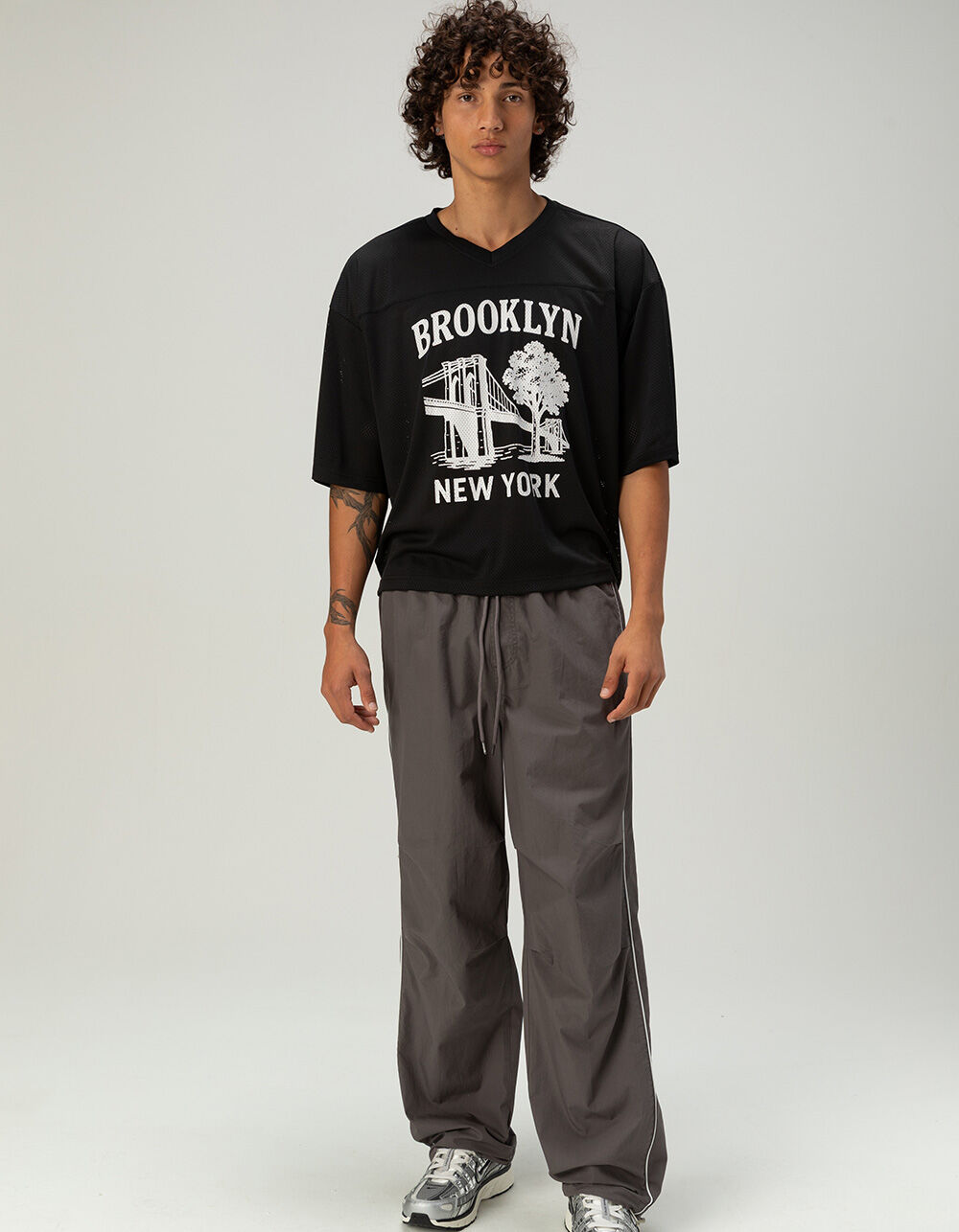RSQ Mens Mesh Jersey - BLACK | Tillys