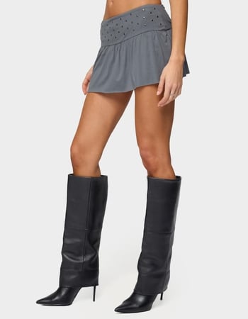 EDIKTED Klara Studded Mini Skort Alternative Image
