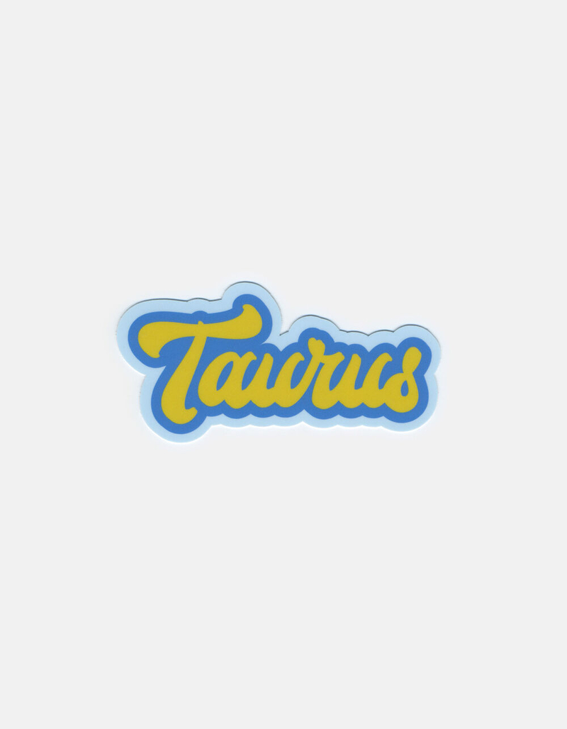 STICKER-LISHIOUS Taurus Sticker image number 0