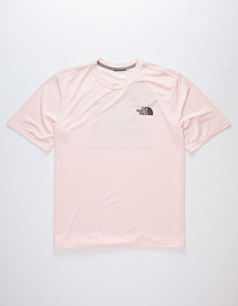 THE NORTH FACE Lenticular Reaxion Mens T-Shirt - PINK - 336802350
