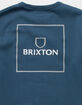BRIXTON Alpha Mens Crew Sweatshirt image number 3