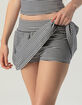 FULL TILT Womens Stripe Tiered Mini Skort image number 5